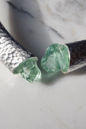 The C- Necklace with Agate Stone