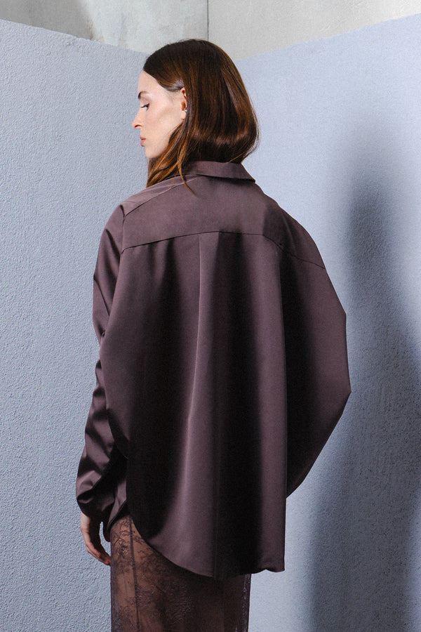 Oversized circular jacket