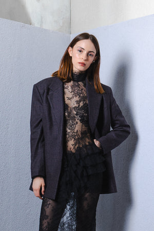 Tailored over sized blazer