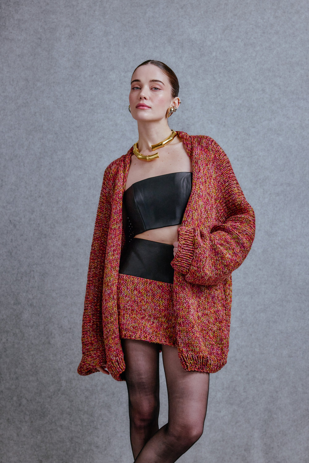 Oversized cardigan