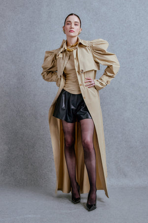 Signature trench coat