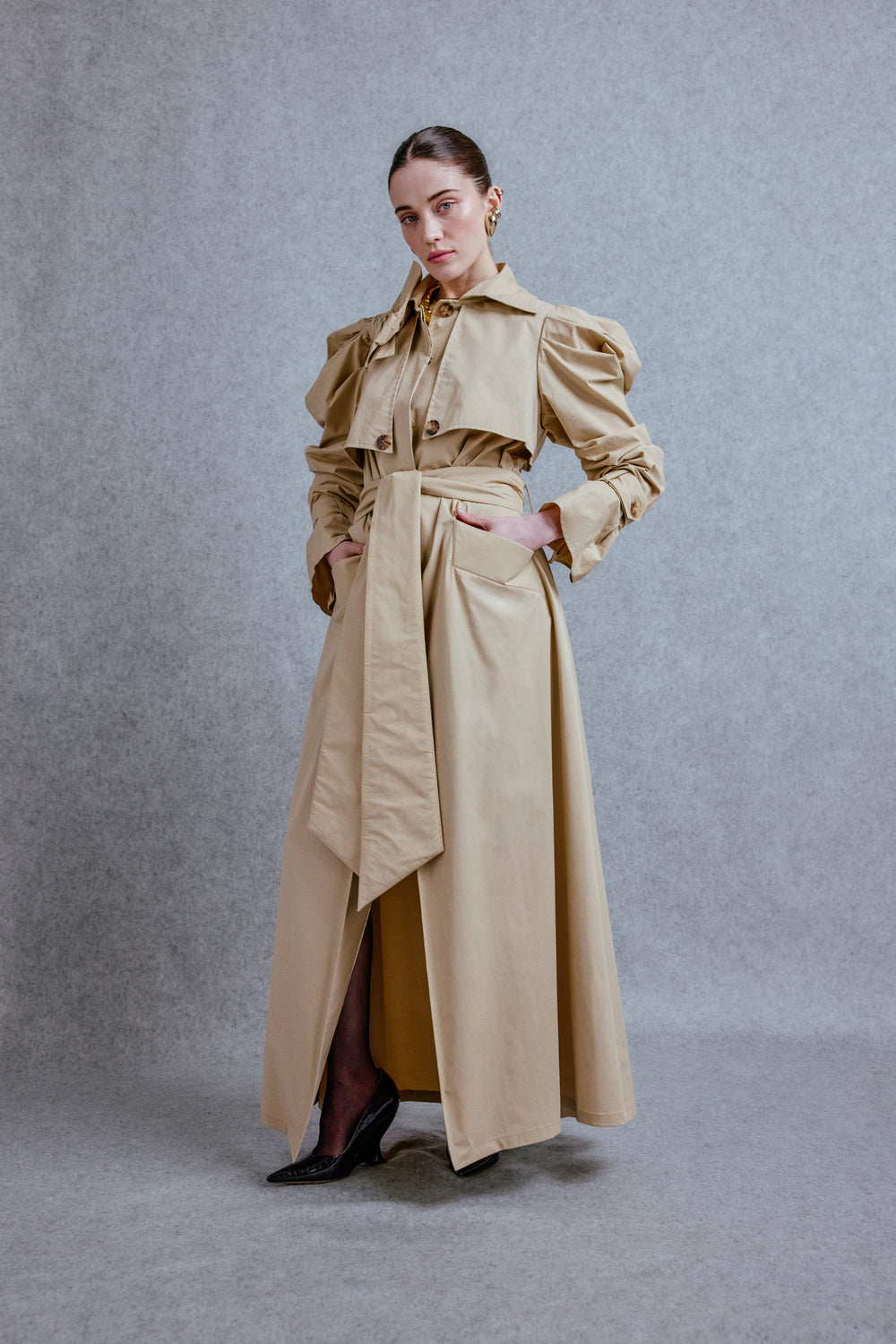 Signature trench coat