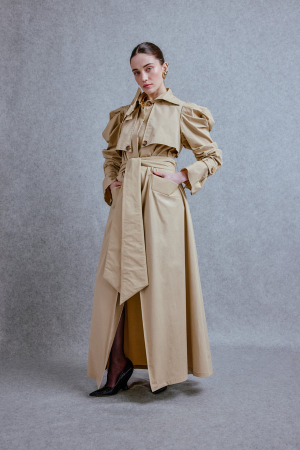 Signature trench coat