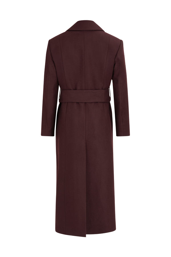 Oversized wool coat