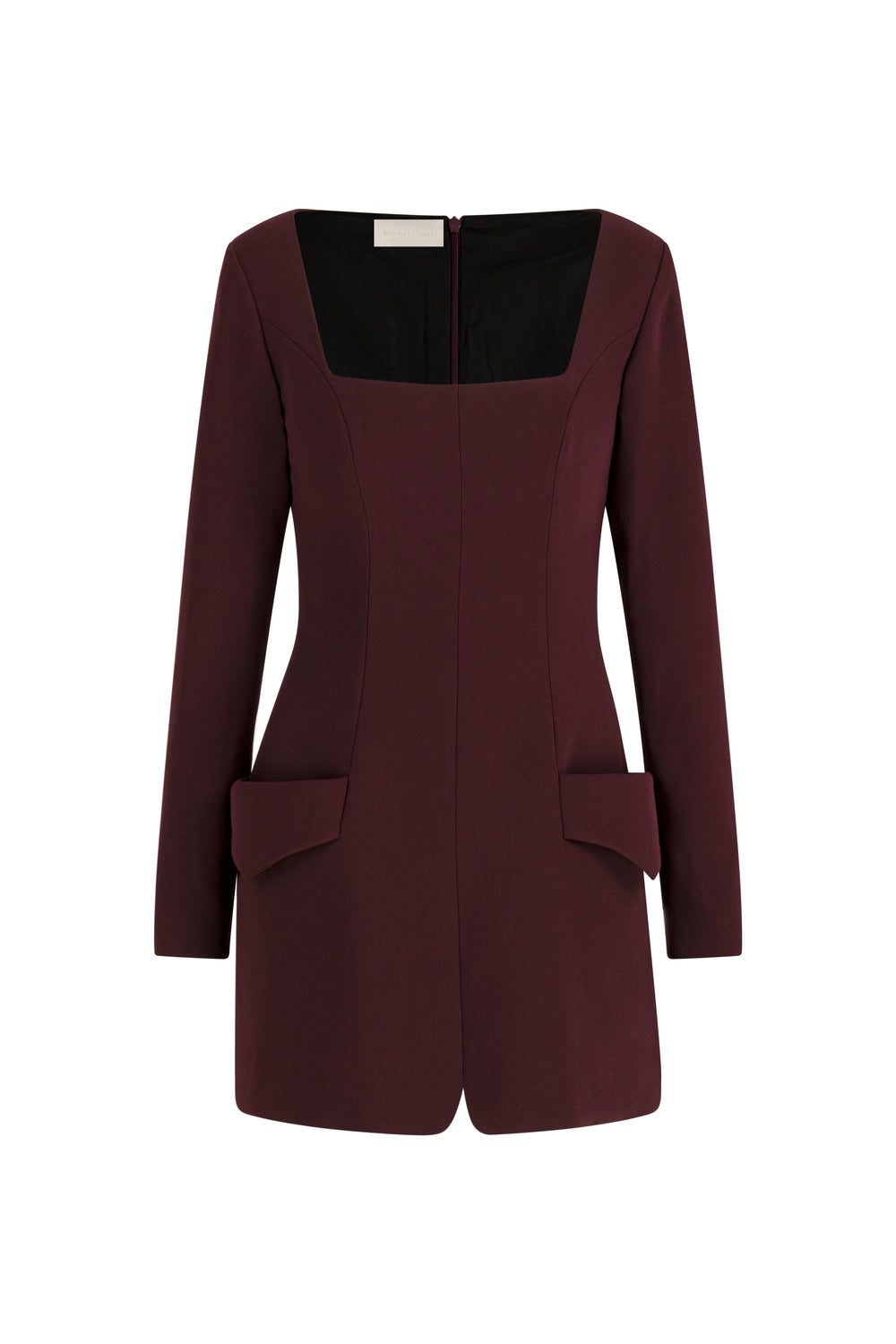 Short crepe dress