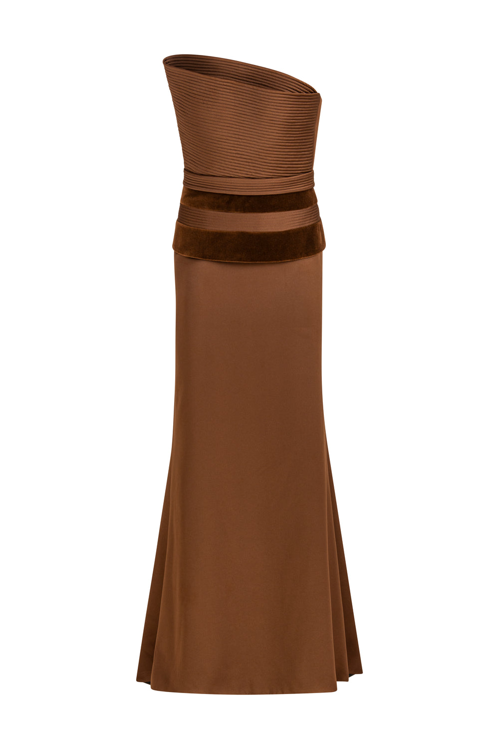 Architectural KL corset with straight skirt