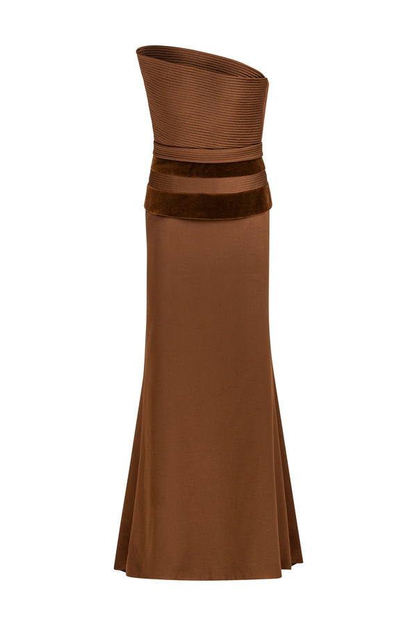 Architectural KL corset with straight skirt