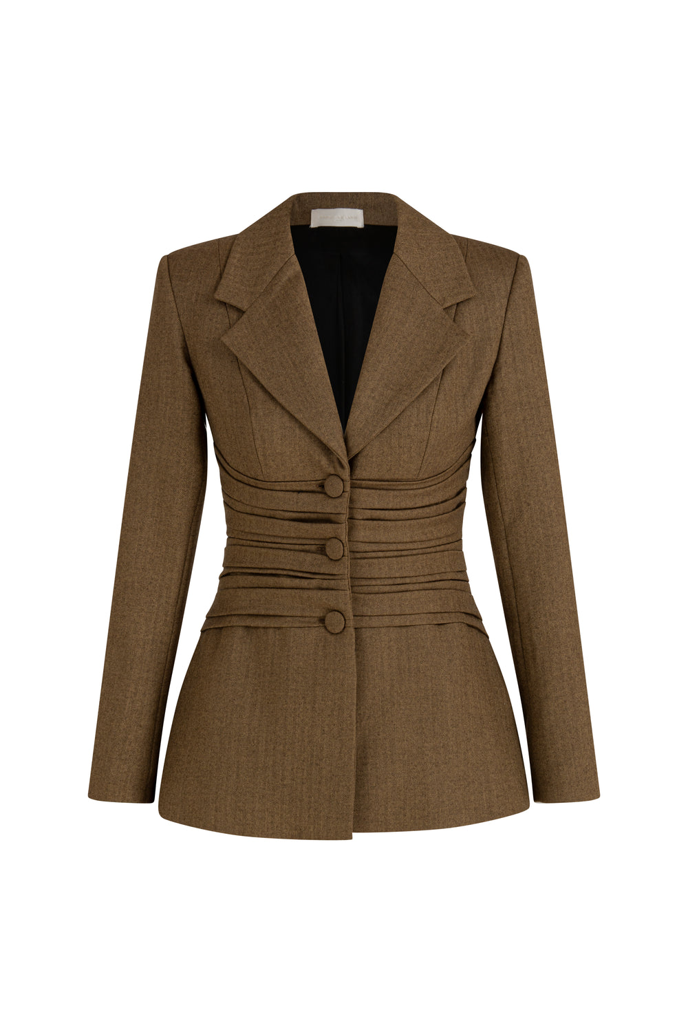 Wool chevron blazer