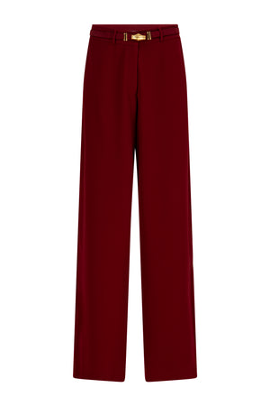 Straight cut pants