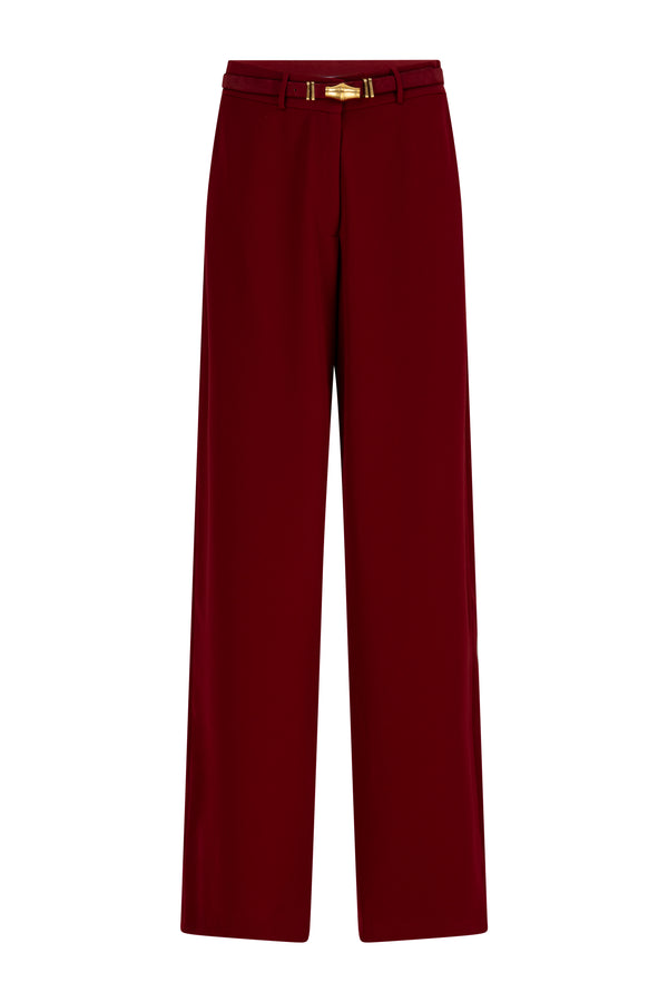 Straight cut pants