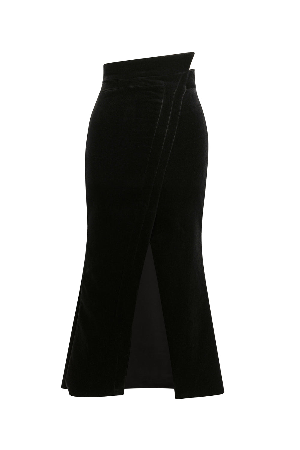 Midi envelope skirt