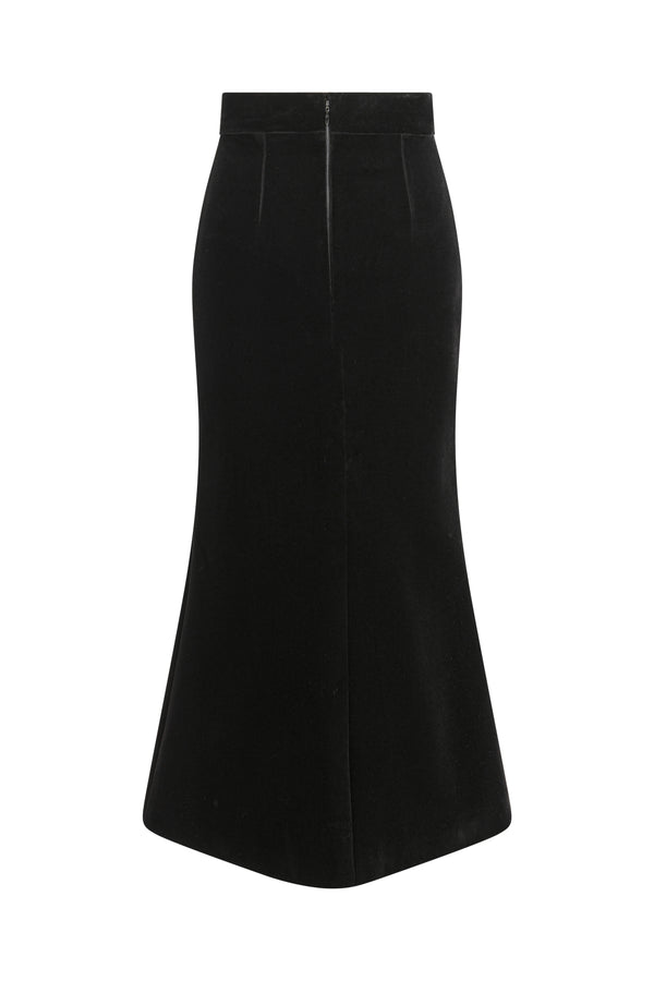 Midi envelope skirt
