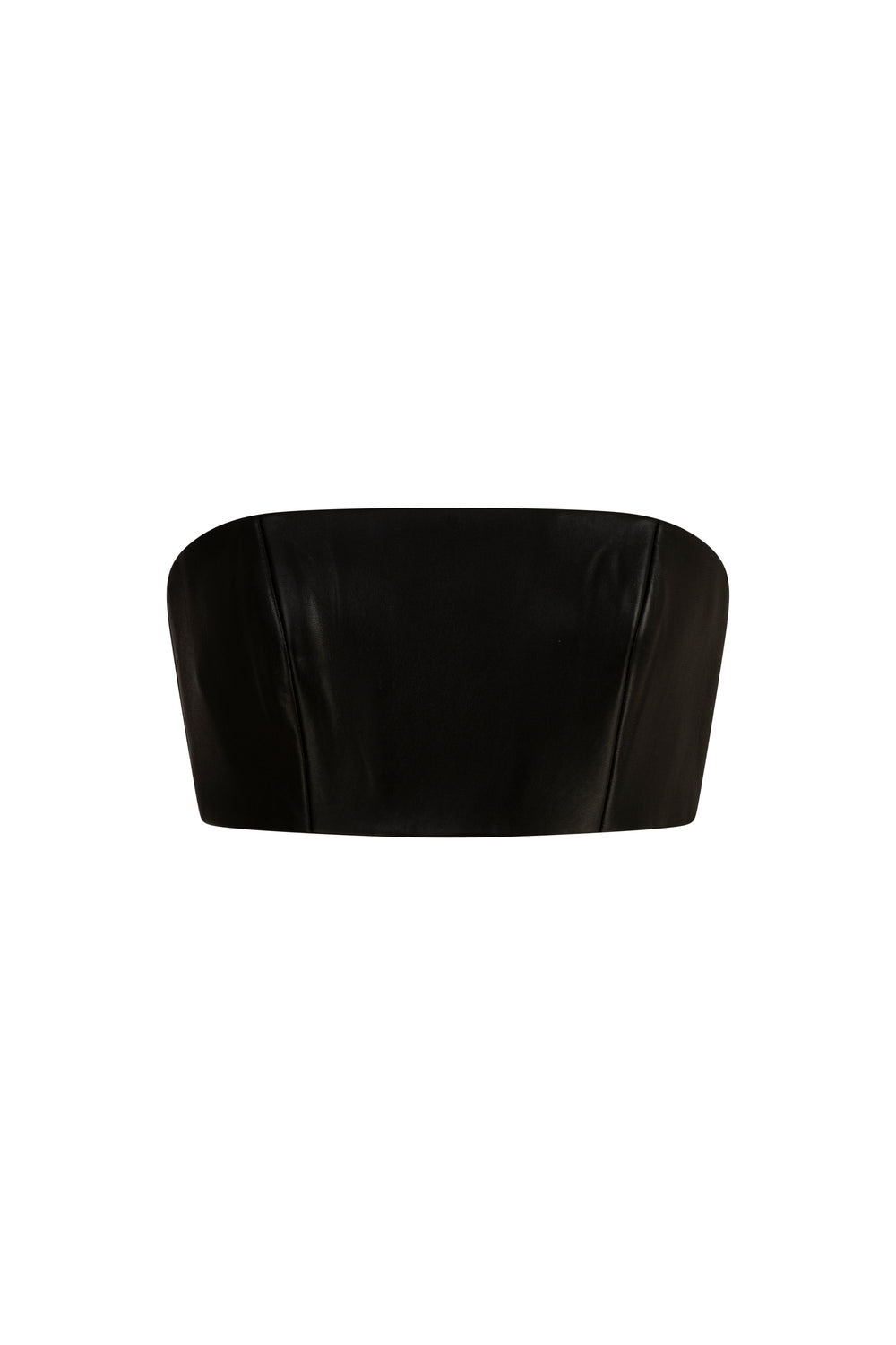 Leather bralet