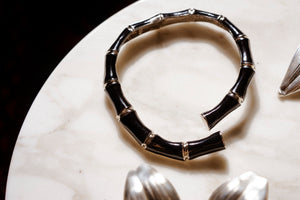 Sugar Cane Necklace Enamel  - Bold