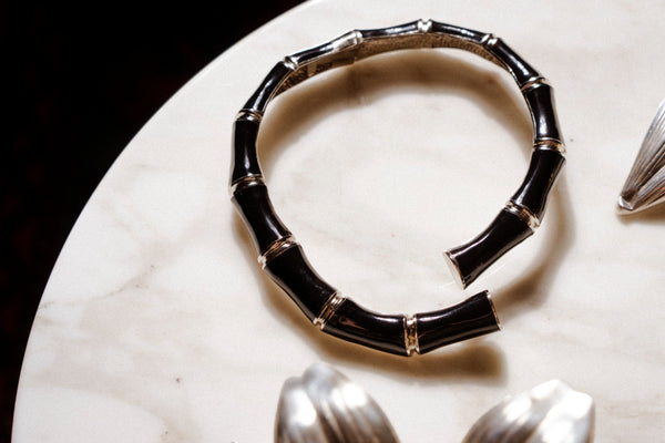 Sugar Cane Necklace Enamel  - Bold