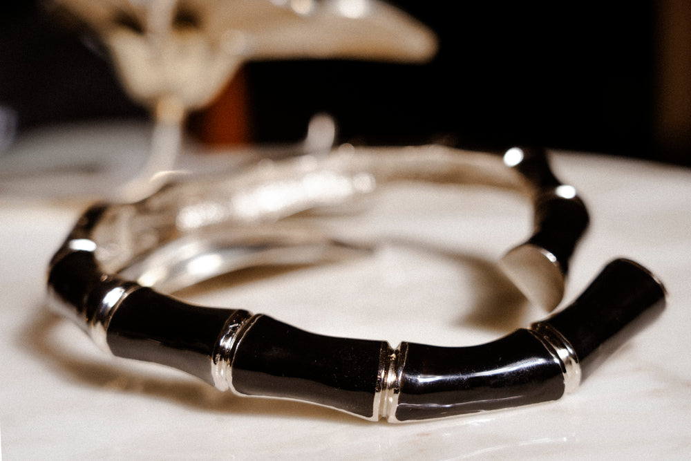 Sugar Cane Necklace Enamel  - Bold