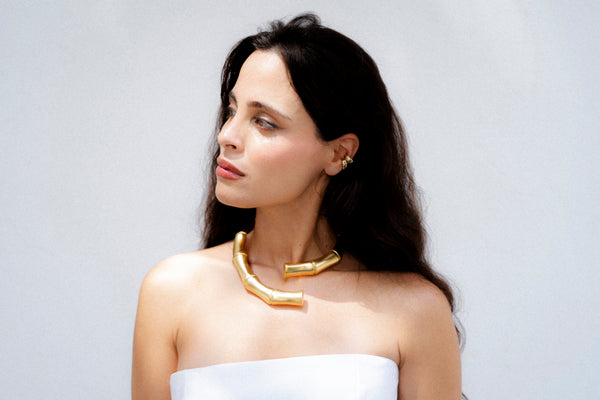 Sugar Cane Necklace    - Bold