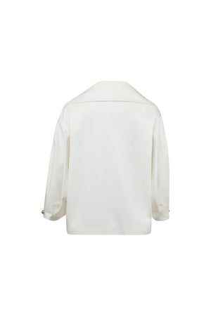 Oversized large signature jacket