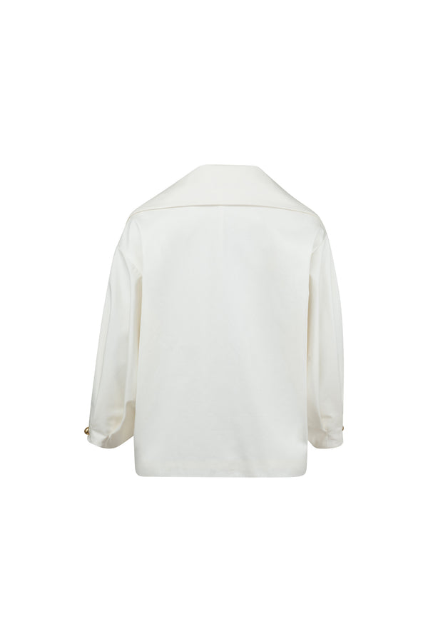 Oversized large signature jacket