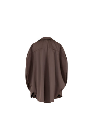 Oversized circular jacket
