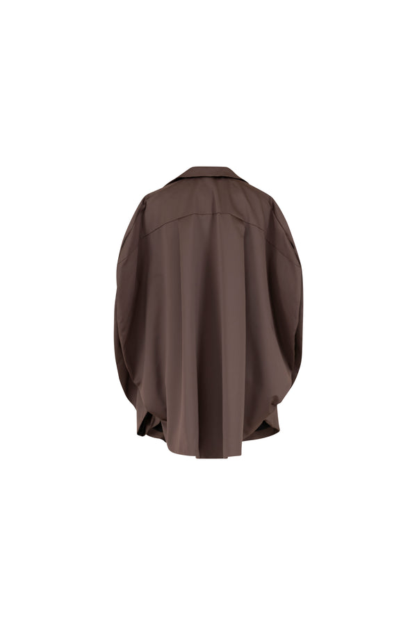 Oversized circular jacket