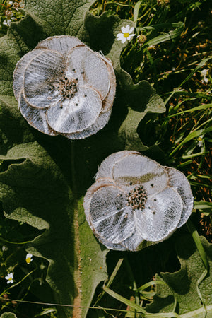 Flower earrings