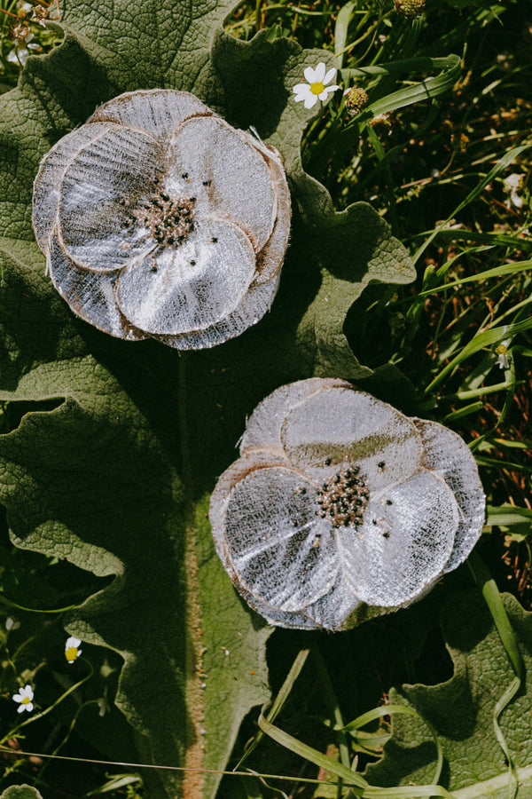Flower earrings