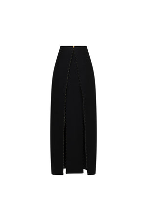 Midi skirt with 2 slit openings